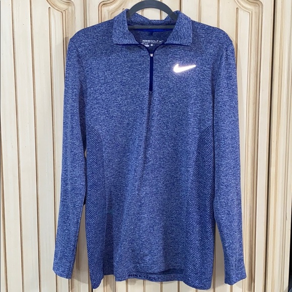 Nike Tops - Nike Golf Dri Fit Long Sleeve Half Zip Pullover